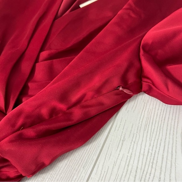 Abercrombie & Fitch Red Mini Dress - Picture 6 of 10